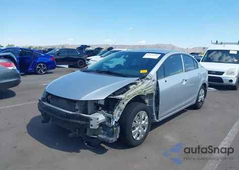 2012 Honda Civic Lx z USA, uszkodzony, nr VIN 2HGFB2F56CH573568